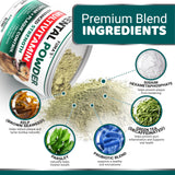 Advanced Dog Dental Powder, Breath Freshener with Multivitamin, Dog Teeth Cleaning, Bad Breath & Tartar and Plaque Off Remover for Dogs Probiotics lab co, Pet Oral Care - Vitamins and Supplements