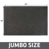 Drymate Premium Dog Crate Mat Liner, Absorbent, Waterproof, Non-Slip, Washable Puppy Pee Pad for Kennel Training - Use Under Pet Cage to Protect Floors, Cut to Fit Design (USA Made) (Dgrey)(30”x45”)