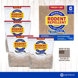 Fresh Cab Botanical Rodent Repellent - Environmentally Friendly, Keeps Mice Out, 24 Scent Pouches (6 Packs of 4)