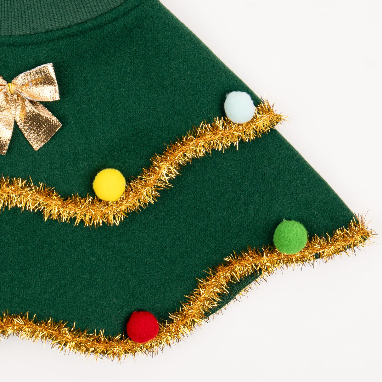 cyeollo Dog Christmas Costume Cute Christmas Tree Outfit Pet Dog Clothes Puppy Xmas Costumes for Small Dogs, Green S