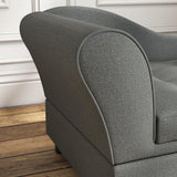 PawHut Pet Sofa, Dog Couch, Elevated Pet Bed for Small Dogs, with Hidden Storage, Soft Tufted Cushion, Gray