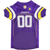 Pets First NFL Minnesota Vikings Dog Jersey, Size X-Small, Football Shirt Costume for Pet, Dog Sports T-Shirt, NFL Team Clothing for Cats, Licensed Pet Apparel Available in 7 Sizes and 32 Teams
