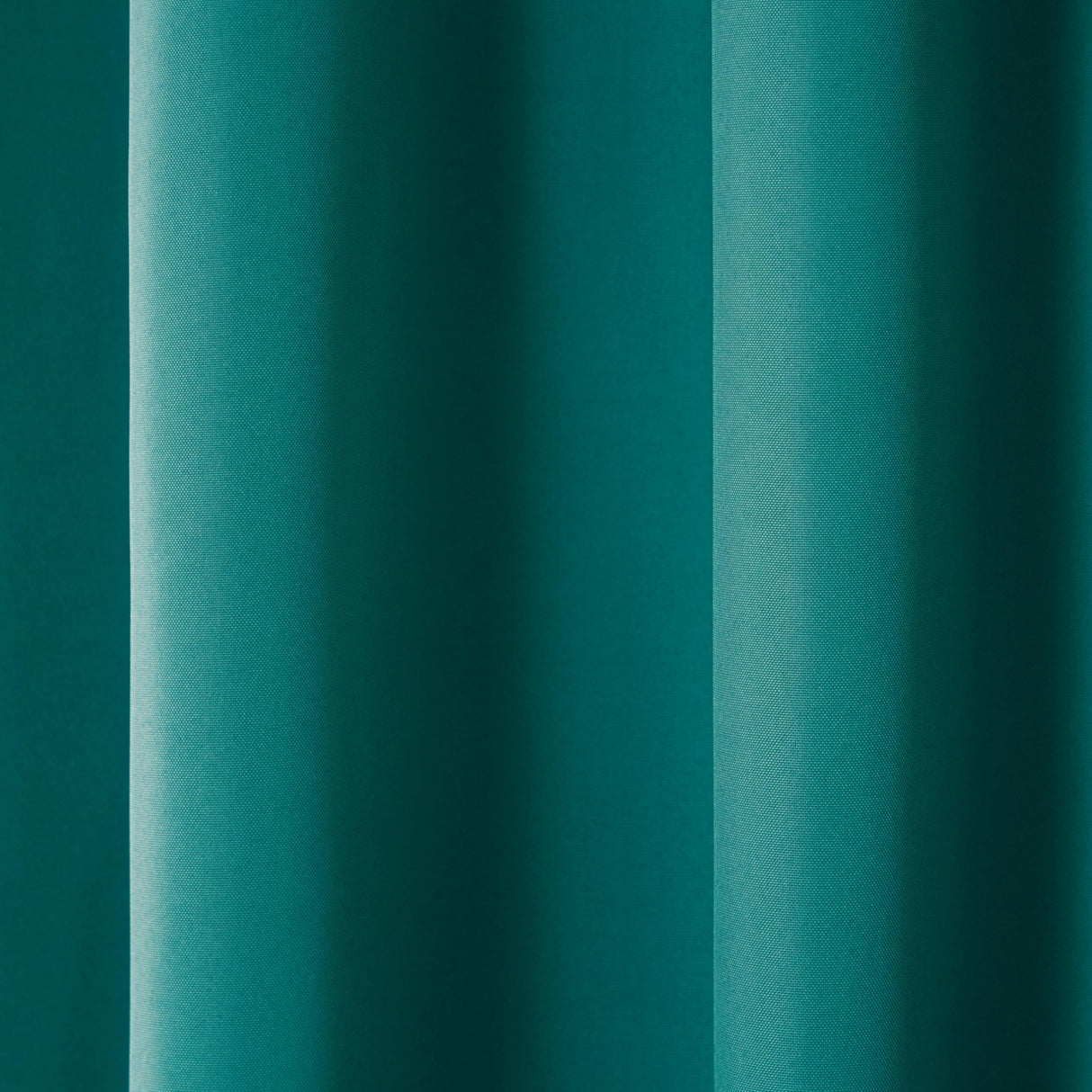 TOWN & COUNTRY BASICS Cabana Solid Heavyweight Indoor Outdoor Curtains, Light Filtering Opacity with Grommet Top, Water Repellent, 2-Pack Set, 54"x108", Dark Teal