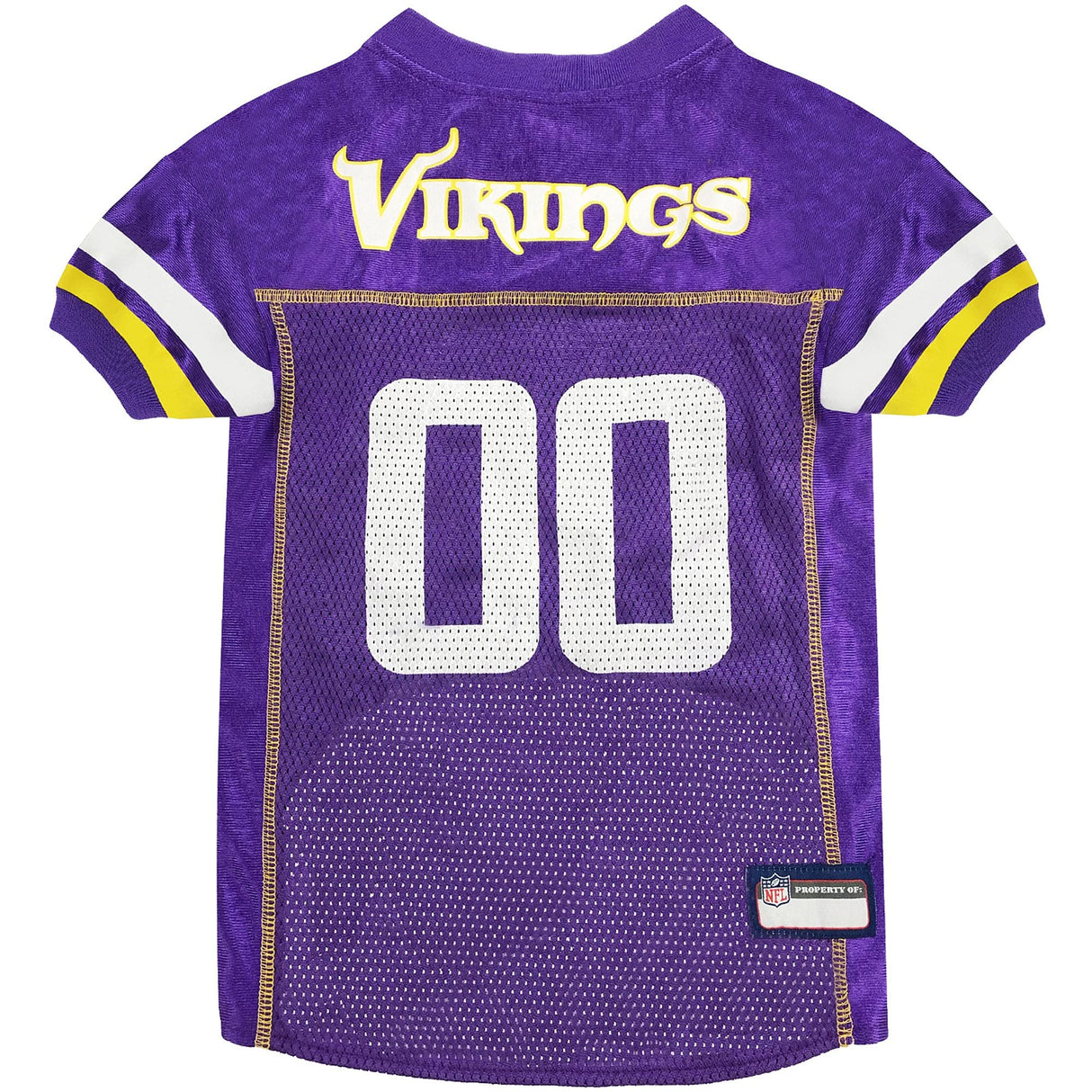 Pets First NFL Minnesota Vikings Dog Jersey, Size X-Small, Football Shirt Costume for Pet, Dog Sports T-Shirt, NFL Team Clothing for Cats, Licensed Pet Apparel Available in 7 Sizes and 32 Teams