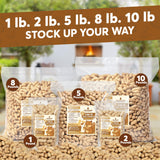 Trailmark Naturals - 10 LB - Raw Peanuts For Squirrels, Raw In Shell Peanuts For Birds and Wildlife- Squirrel Food, Wild Bird Seed - Grown in The USA