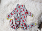 Cotton Medium Large Dog Onesie Surgery Recovery Suit for Medium Large Bodysuit Dogs Pajamas Pjs,Full Covered Dog Recovery Suit After Surgery,Long Sleeved with Zipper On Back