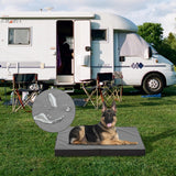 PETABBY Outdoor Dog Bed for Large Dogs, Waterproof & Washable, Foldable & Orthopedic, 41" All Weather