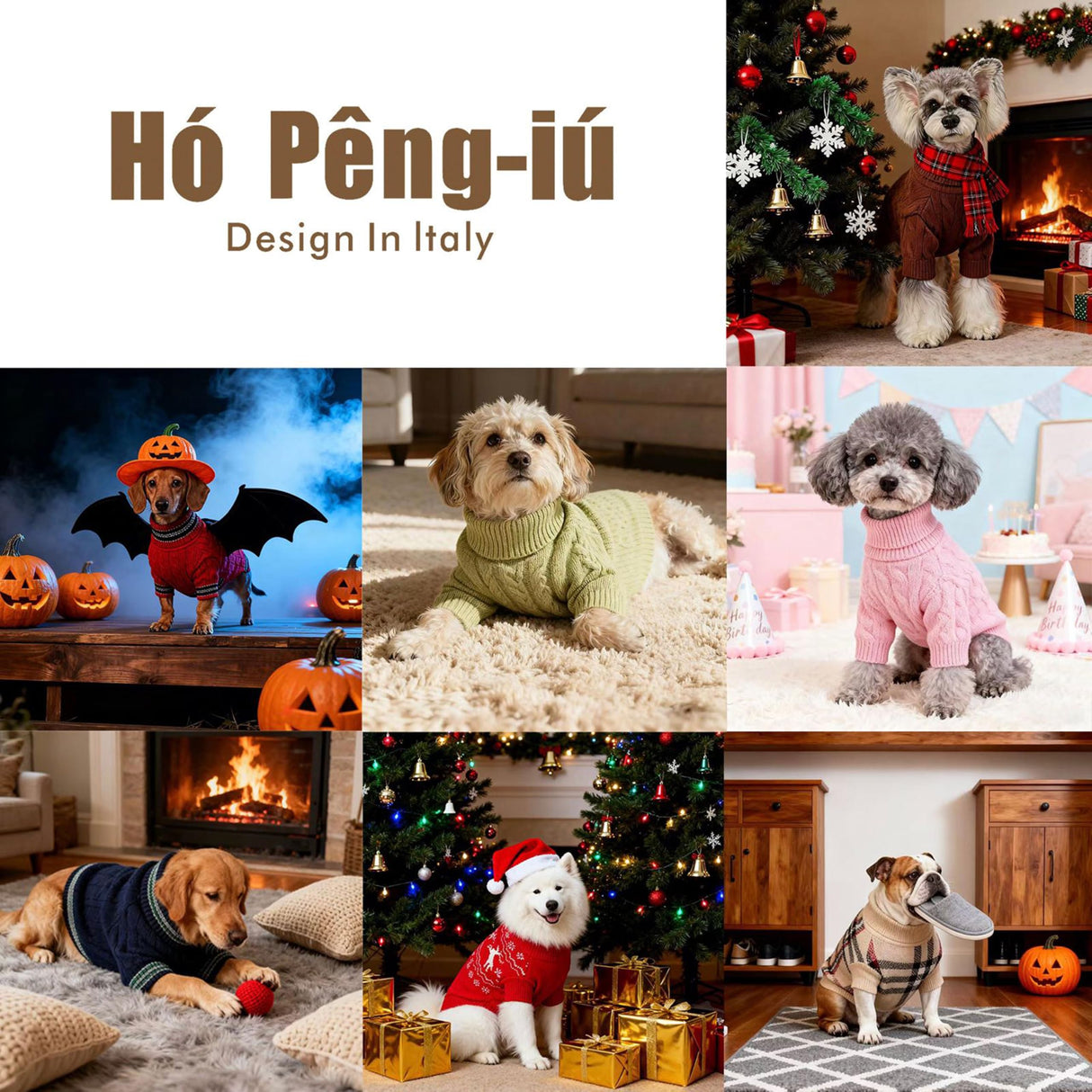 Small/Medium Dog Sweater, Warm Dog Winter Coat w/Sleeves, Comfortable High Neck Premium Dog Clothes for Bulldog-Best for Holidays, Daily Walks L Light Green