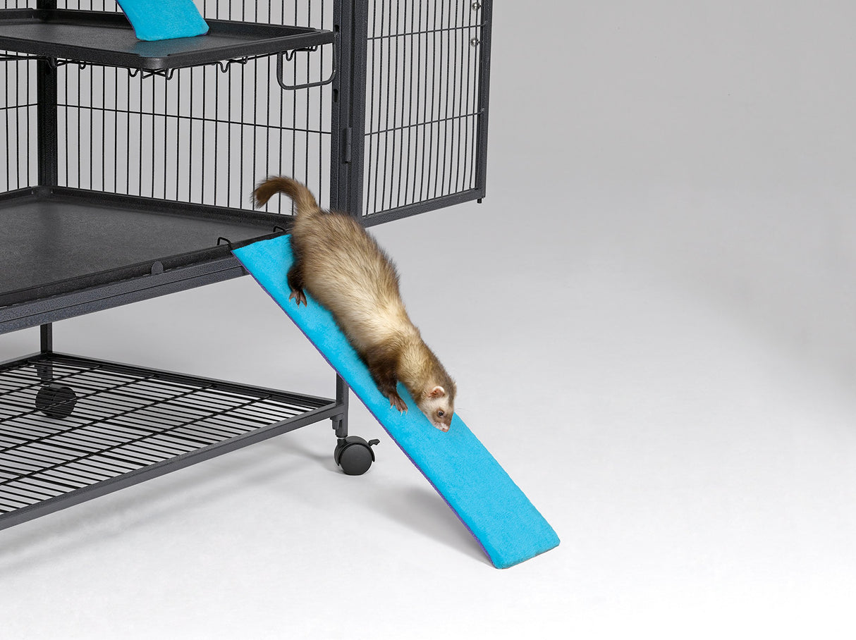 MidWest Homes for Pets Ferret Nation Exit Ramp & Cover for Ferret Nation & Critter Nation Small Animal Cages | Measures 25L x 5.5W - Inches