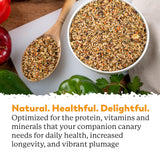 Dr. Harvey's Incredible Canary Blend, Natural Food for Canaries (4 pounds)