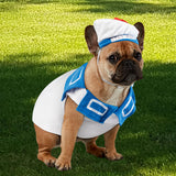Ghostbusters: Stay-Puft Marshmallow Man Pet Costume for For Dogs or Cats by Rubies, Large