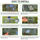 2023 Upgraded Reinforced Animal Traps,Rabbit Traps,33in Live Animal Cage for Squirrels,Stray Cats Trap, Live Traps for Raccoons, Stainless Steel Foldable with Pedal Triggers(33x12x13inch)