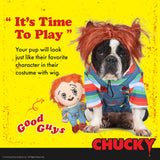 Universal Chucky Halloween Dog Costume - Scary Horror Movie Costumes for Dogs - Officially Licensed, Size Extra Extra Large
