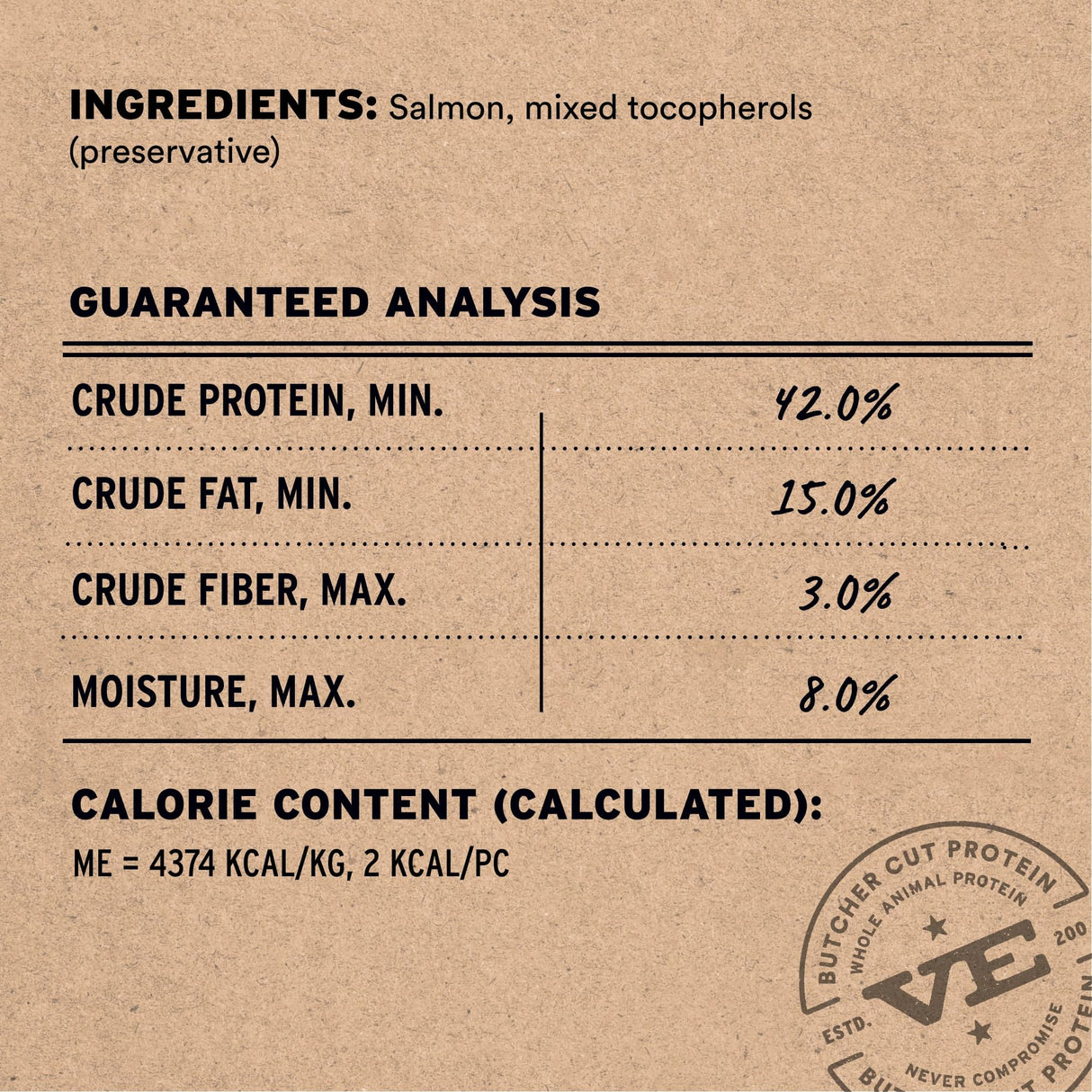 Vital Essentials Salmon Bites Dog Treats, 5 oz | Freeze-Dried Raw | Single Protein | Premium Quality High Protein Training Treats | Grain Free, Gluten Free, Filler Free