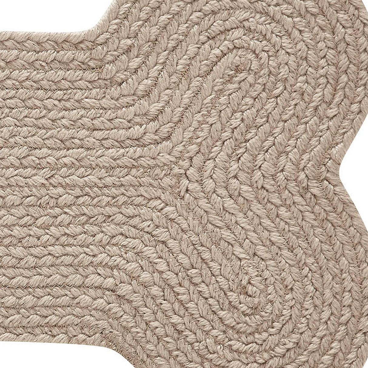 VHC Brands Indoor/Outdoor Pet Food Mat Placemat for Food Water Bowl for Dogs Cats Kitchen Bone Rug (Natural, Medium)