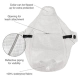 Kurgo Halifax Rain Shell, Dog Raincoat, Waterproof Rain Jacket for Dogs, Pet Poncho, Reflective, Leash Opening, Quick Release Buckles (Slicker Yellow, Small)