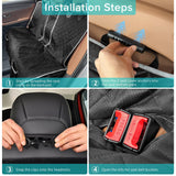 Dog Car Seat Cover Compatible with Chevy Chevrolet Equinox/Trax/Trailblazer/Malibu/Cruze/Impala/EV Back Seat Accessories, Waterproof Pet Bench Backseat Covers with Non-Slip Backing 2000-2026