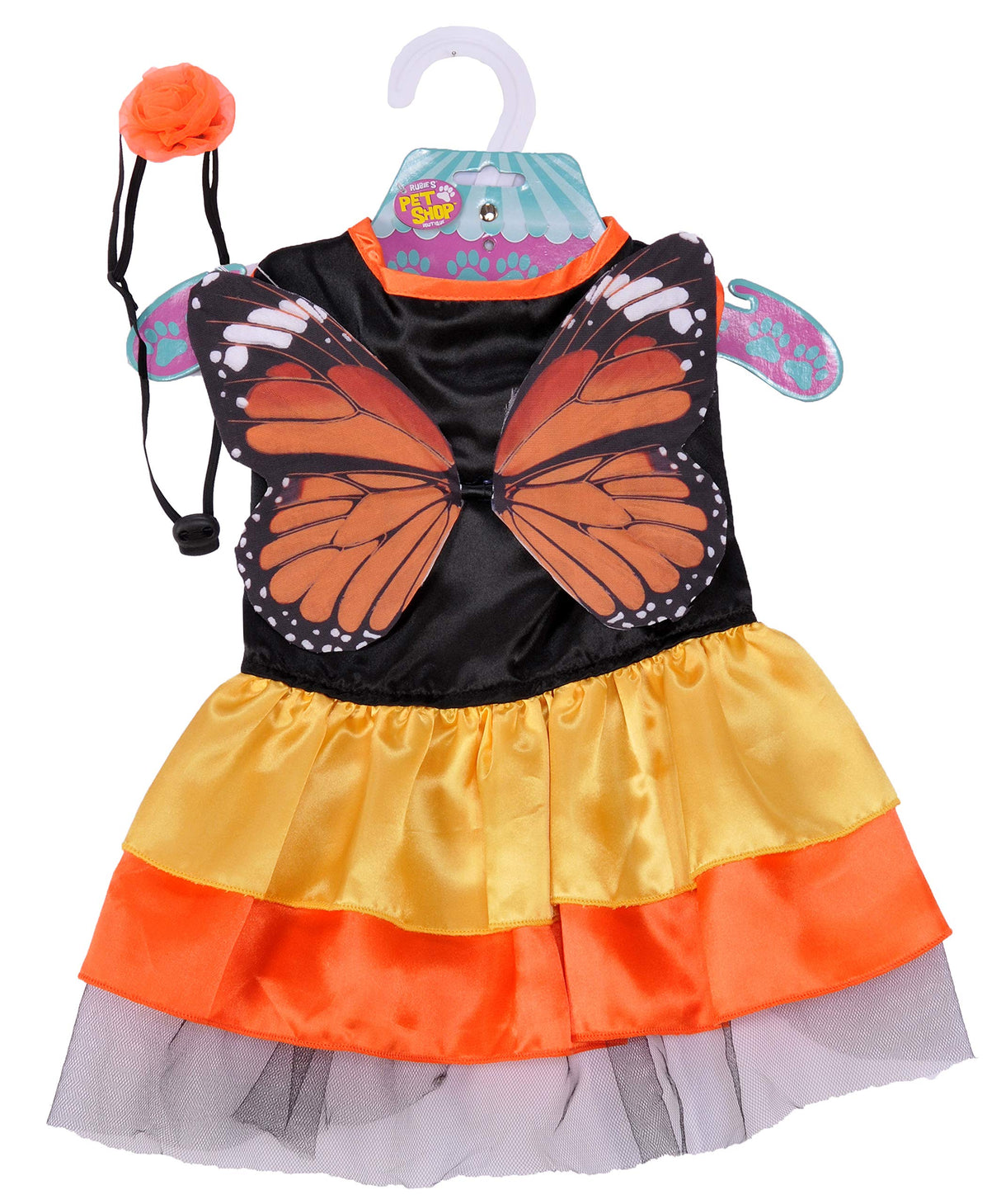 Rubies Monarch Butterfly Pet Costume for Dogs or Cats, Small