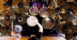 Meinl 14" Hihat (Hi Hat) Cymbal Pair - Classics Custom Dark - Made in Germany, 2-YEAR WARRANTY (CC14DAH)
