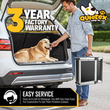 Extra Long 71”Dog Ramp for Car with Adjustable Head, Folding Pet Ramp for Large Dogs with Non-Slip Surface Dog Ramps Up to 200 lb for Car SUV Truck Bed Couch