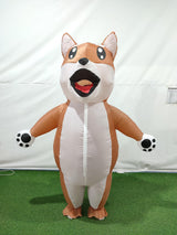 Moon Fwends Adult Inflatable Costume of Shiba Dog (Large)