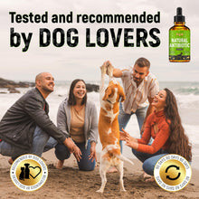 Load image into Gallery viewer, Dog Antibiotics for Infections, Cough, &amp; Teeth Moments | Natural Antibiotics for Dogs with UTIs | Dog Allergy Relief &amp; Canine Breath Treatment in 1 Bottle | Organic | 2 Oz
