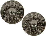 Meinl 14" Hihat (Hi Hat) Cymbal Pair - Classics Custom Dark - Made in Germany, 2-YEAR WARRANTY (CC14DAH)