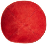 A1 Skullcap Trump MAGA Jewish Yarmulke Hat - Red Suede Kippah for Men/Boys - US Made