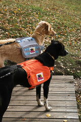 Lynxcore Dog Backpack for Small Medium Large Dogs,Adjustable Dog Backpack Harness with 2 Side Pockets,Vest Dog Pack for Travel,Hiking, Camping