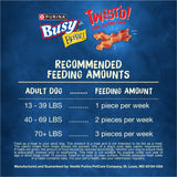 Purina Busy With Beggin' Dog Treats, Twist'd - 10 Count (Pack of 1)