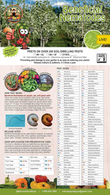 10 Million Live Beneficial Nematodes Hb & Sf - Kills Over 200 Different Species of Soil Dwelling and Wood Boring Insects.