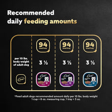 Load image into Gallery viewer, Cesar Filets in Gravy Adult Wet Dog Food Variety Pack, Filet Mignon, New York Strip and Prime Rib Flavors, 3.5 oz. Easy Peel Trays, Variety Pack, 24 Count
