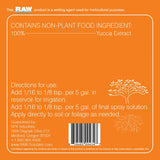 RAW Yucca 2oz - Natural Wetting Agent for Deeper Nutrient Penetration