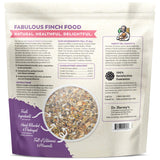 Dr. Harvey’s Fabulous Finch Food for Outside Feeder and Indoor Birds- Premium Bird Feed with Seeds, Nuts, Fruits, Vegetables for Finches (4 Pounds)