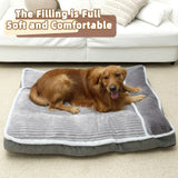 WINDRACING Large Dog Bed with Pillow for Crate Kennel, Sofa Dog Bed, Super Soft pet Bed for Medium, Jumbo, Furniture