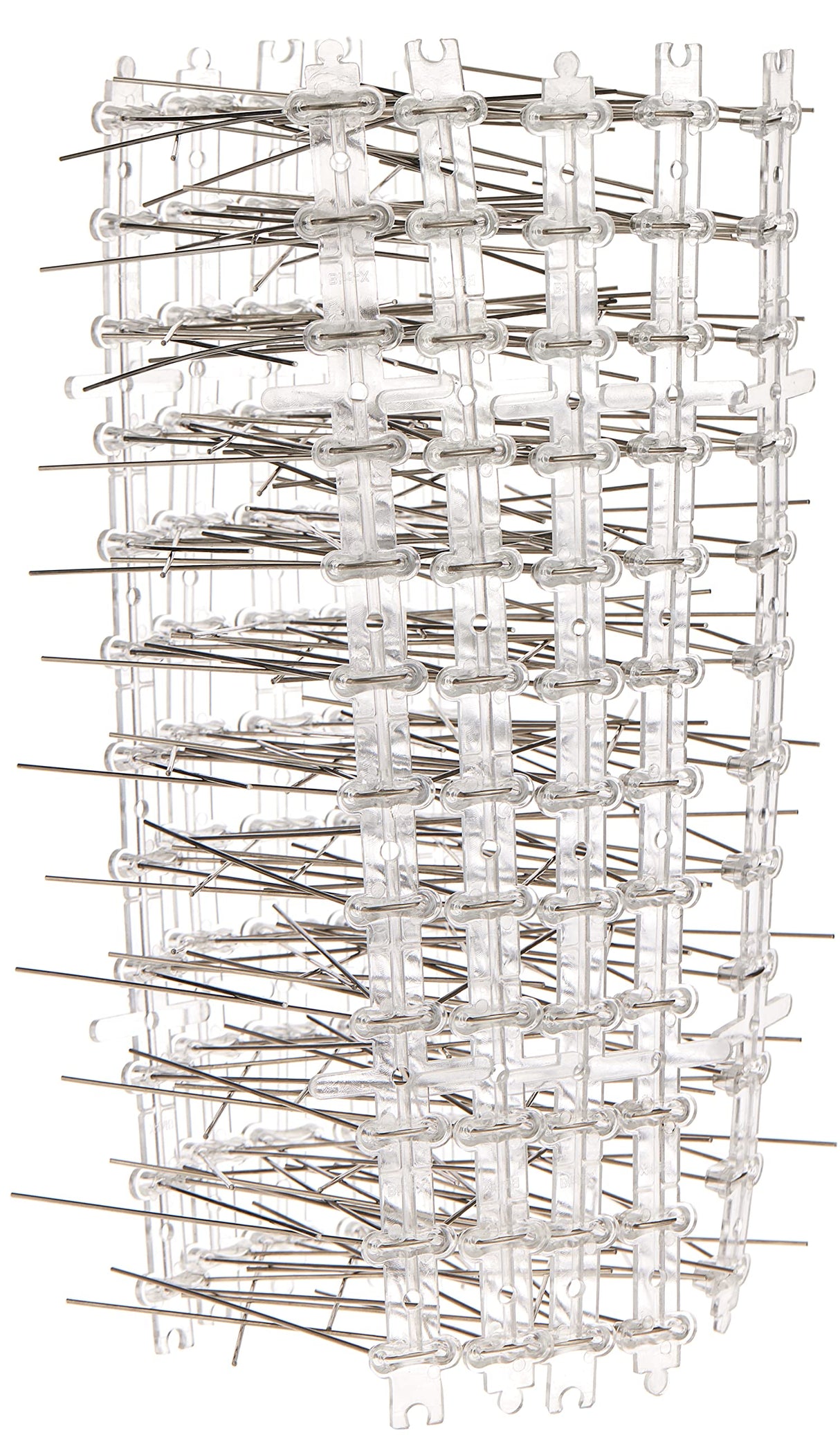 Bird-X Deterrent Steel Spikes, Bird Control, 5-inch W, 100 ft Long (STS-100)