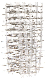 Bird-X Deterrent Steel Spikes, Bird Control, 5-inch W, 100 ft Long (STS-100)