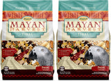 Higgins 2 Pack of Mayan Harvest Tikal Parrot Food, 3 Pounds Each