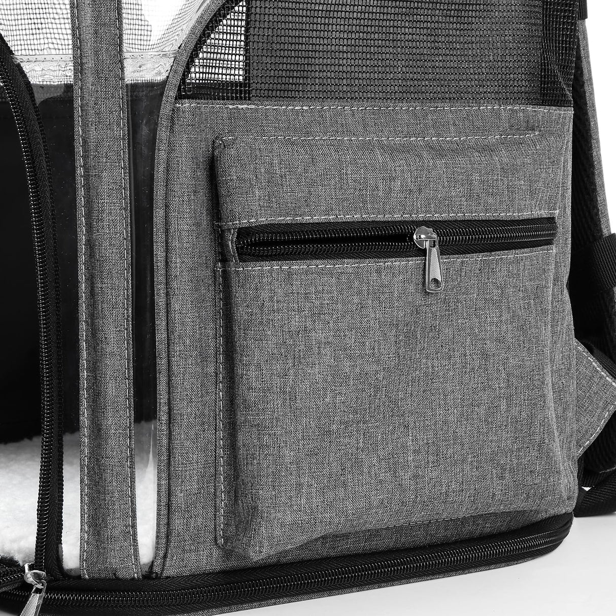 Beidingsen Cat Carriers Dog Carrier Pet for Small Medium Cats Dogs Puppies up to 25 Lbs, TSA Airline Approved Soft Sided, Collapsible Travel Puppy - Black Grey (M: 13" LX11.4 WX17.3 H, Pink)