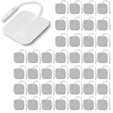 U Ultimate TENS Unit Replacement Pads - Pack of 40 Compatible, Adhesive & Reusable 2 x 2" Electrode Stimulator Patches for Muscle Stimulation and Electrotherapy w/Resealing Bag