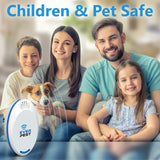Ultrasonic Pest Repeller Control (2-Pack) Plug in Flea Rat Roach Mosquito Cockroaches Fruit Fly Rodent Insect Bug Cricket Mice Moth Scorpion Gnat Silverfish Squirrel Ultrasound Indoor Repellent Plug……
