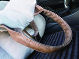 K10 Car-Go Tote - Dual Purpose Pet Tote and Dog Car Seat - Carry Your Dog or cat Safely with Harness Attachment - Attach The Bag to a seat to use as a Pet Carrier (Oatmeal Beige)