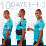 Back Brace Posture Corrector for Men and Women - Adjustable Posture Back Brace for Upper and Lower Back Pain Relief - Muscle Memory Support Straightener (Small)