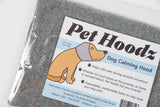 Pet Hoodz for Dogs-Anxiety, Grooming, Ear Muffs, Dog Ear Protection, Calming, Ear Compression, Pet Hoodie, Dog Hoodie (Large, Grey)