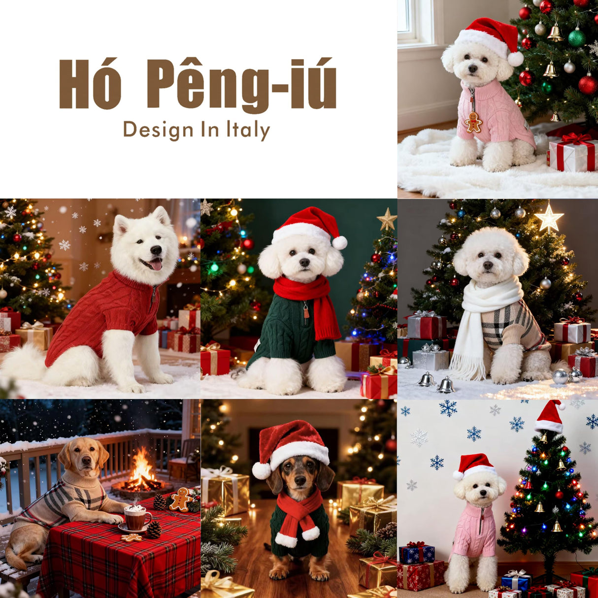 Small/Medium Dog Sweater, Warm Dog Winter Coat w/Sleeves, Comfortable High Neck & Leash Hole, Premium Dog Clothes for Golden Retriever-Best for Holidays, Daily Walks XXL Apricot
