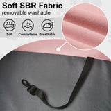 Dog Car Seat for Small Dogs, up to 13lbs, Foldable Dog Car Booster Seat with Non-Slip Bottom, Safety Tether and Storage Pocket, Comfortable Waterproof Fabric, Breathable Mesh Windows, Pink