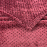 Ruby Red Pet Blanket - Warm Soft Fuzzy Blankets for Puppy, Kitten, Small, Medium, Large Dogs & Cats - Plush Fleece Throws for Bed, Couch, Sofa, Travel (L/40" x 48")