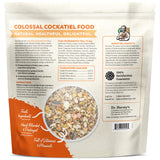 Dr. Harvey's Colossal Cockatiel Blend, All Natural Daily Food for Cockatiels (4 pounds)