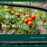 ENORMOUS DAN Garden Soaker Hose Water Hose for Drip Irrigation Fle  50 FT 2 Pack