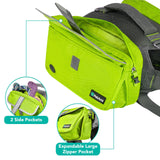 PetAmi Dog Backpack for Medium & Large Dogs, Saddle Bag for Dogs to Wear for Hiking, Pet Backpack Harness Dog Pack with Reflective Side Pockets for Walking Running
